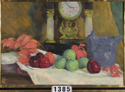 pictură de șevalet - Goldschmidt, Lotte; Natură moartă