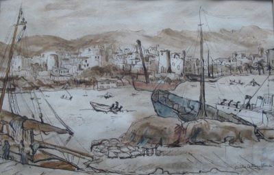 desen - Cuțescu-Storck, Cecilia; Palma de Mallorca