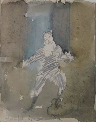 desen - Szathmári, Carol Popp de; Hamlet duelând