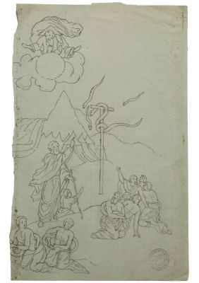 schita - Tattarescu, Gheorghe; Compoziție religioasă