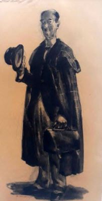 grafică de șevalet - Ivancenco, Gheorghe; (Agamiță) Dandanache