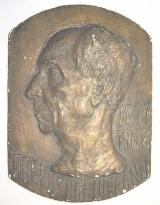 sculptură-basorelief - Petrașcu, Milița; Tiberiu Brediceanu