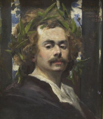 pictură de șevalet - Băncilă, Octav; Autoportret Octav Băncilă