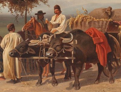 pictură de șevalet - Volkers, Emil; Popas