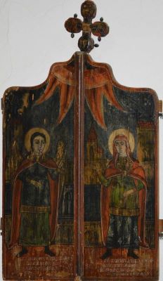 uși împărătești - Șarlea, Porfirie; Buna Vestire
