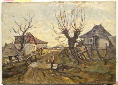 pictură de șevalet - Padina, Alexandru Moser; Podișcă