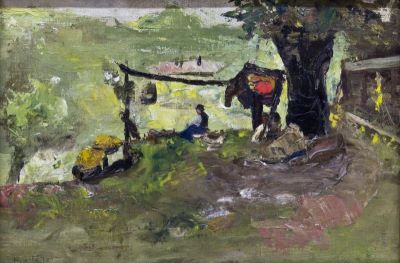 pictură de șevalet - Apcar (Abgar), Baltazar; Peisaj