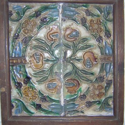 placă decorativă; Placă „cuenca o arista”