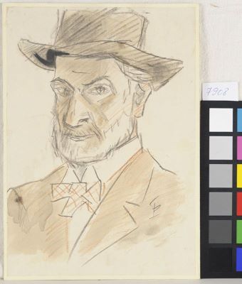 desen - Pallady, Theodor; Autoportret
