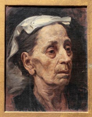 pictură de șevalet - Apcar (Abgar), Baltazar; Cap de bătrână