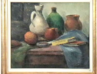 pictură de șevalet - Șirato, Francisc; Natură moartă