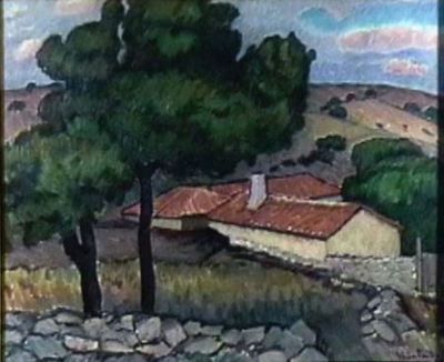 pictură de șevalet - Ghiață, Dumitru; Peisaj  - Balcic