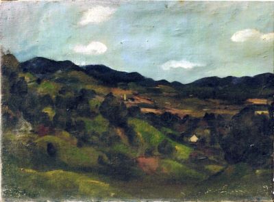 pictură de șevalet - Jandy, David; Peisaj