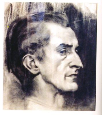 desen - Storck, Frederic; Cap de bărbat
