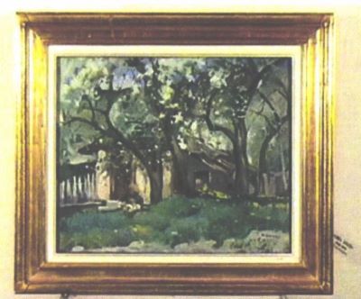 pictură de șevalet - Băeșu, Aurel; Primăvara