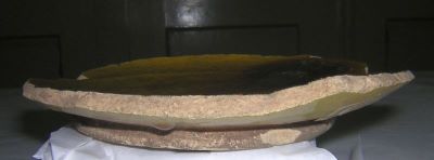 Fragment ceramic; bol; farfurie