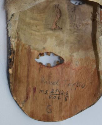 mască de cap - Pavel Terțiu, n.1899; Mască de Moș