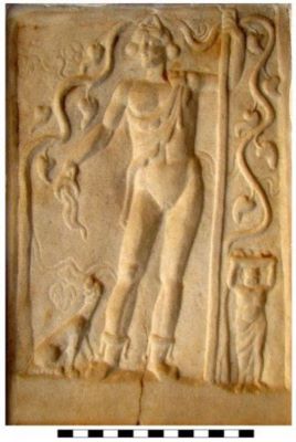 basorelief; Dionyssos