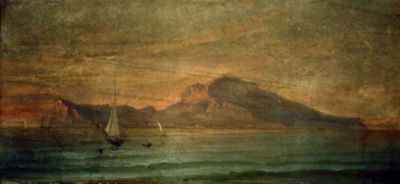 pictură - Dörschlag, Carl; Peisaj marin