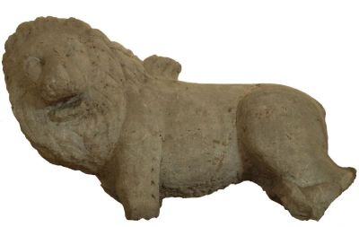 statuie; Leu funerar