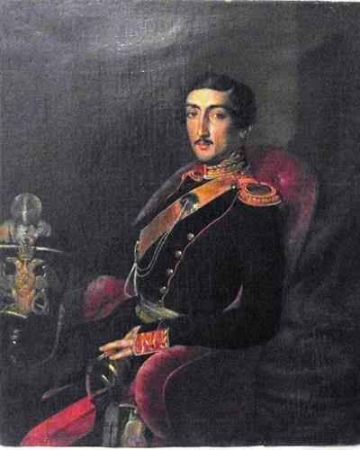 pictură de șevalet - anonim; Generalul Alexander Bagration