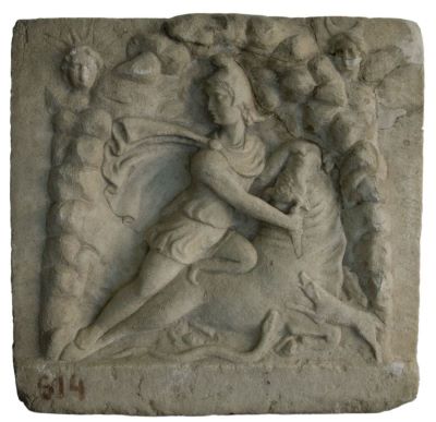 basorelief; Relief votiv mitriac