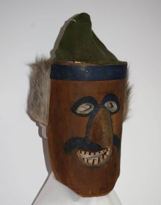 mască de cap - Pavel Terțiu, n.1899; Mască de ”Moș”