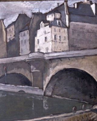 pictură - Pallady, Theodor; Pont Neuf