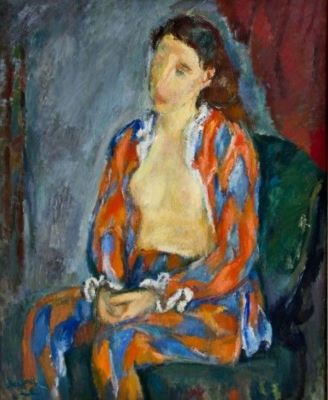 pictură - Grigorescu, Lucian; Arlechin