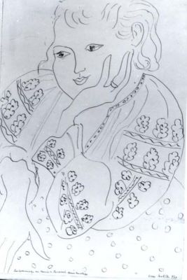 grafică - Matisse, Henri; La blouse roumanie