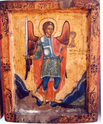 icoană - Bogdan zugrav; Arhanghelul Mihail