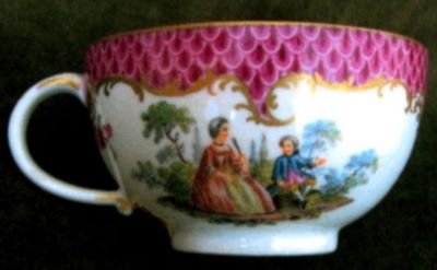 Meissen; ceașcă