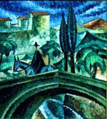 pictură - Michăilescu, Corneliu; Fiesole