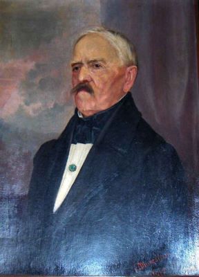 pictură - Mureșianu, Elena; Portret de bărbat