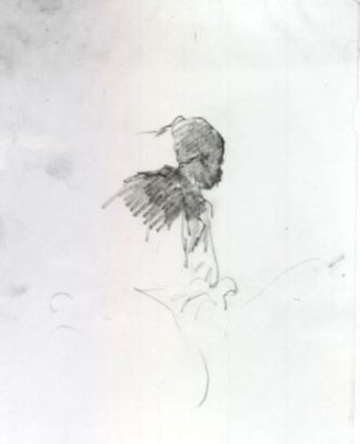 grafică - Grigorescu, Nicolae; Un turc