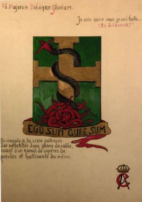 grafică - Beller, Lucia; blazon stilizat