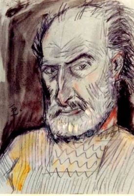 pictură - Pallady, Theodor; Autoportret