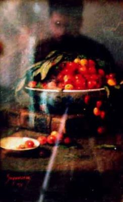 pictură - Grigorescu, Nicolae; Cireșe