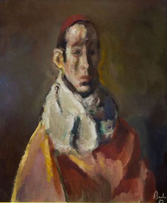 pictură de șevalet - Baba, Corneliu; Arlechin