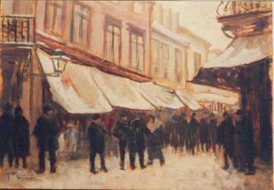 pictură de șevalet - Visconte, Henri; Taica Lazăr