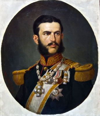 pictură de șevalet - Aman, Theodor; Domnitorul Carol I
