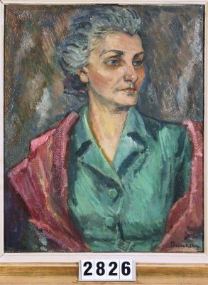 pictură de șevalet - Bunescu, Marius; Soția pictorului
