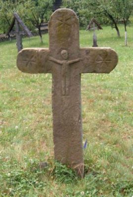 Onisim Conta (?); cruce de cimitir