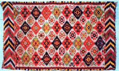covor - Mareș, Măreuță (1854 - 1950); țol