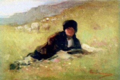 pictură - Grigorescu, Nicolae; Ciobănaș