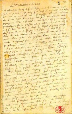 manuscris - Eminescu, Mihai; Proză, Versuri, Însemnări, Articole economice, Proverbe, Traduceri din Goethe și Machiavelli