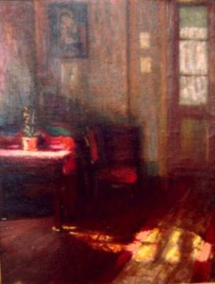 pictură - Réti, István; Interior