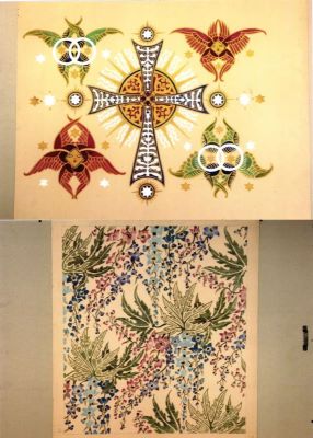 grafică - Beller, Lucia; cruce stilizată
