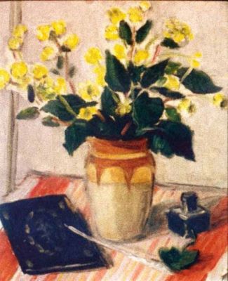 pictură - Pallady, Theodor; Flori gabene