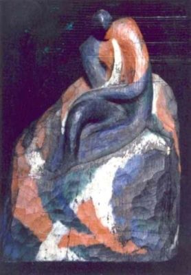 sculptură - Mattis-Teutsch, Hans; Compoziție figurativă